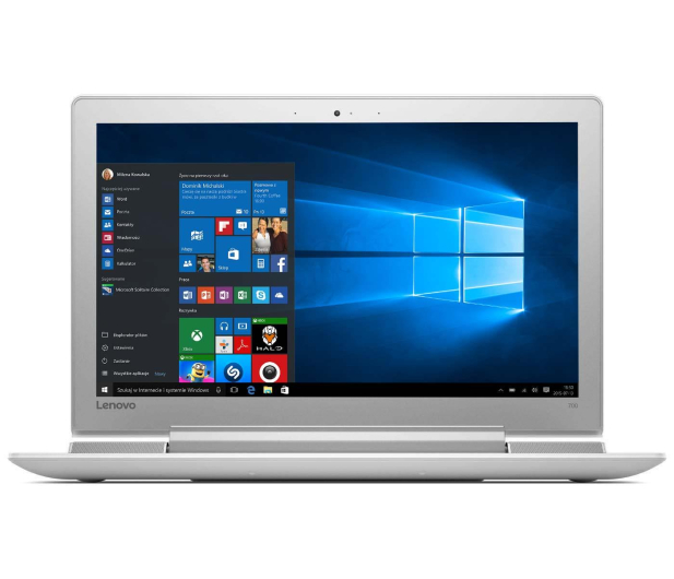 Lenovo Ideapad 700-15 i5/4GB/1000/Win10X GTX950M biały - 318142 - zdjęcie 2